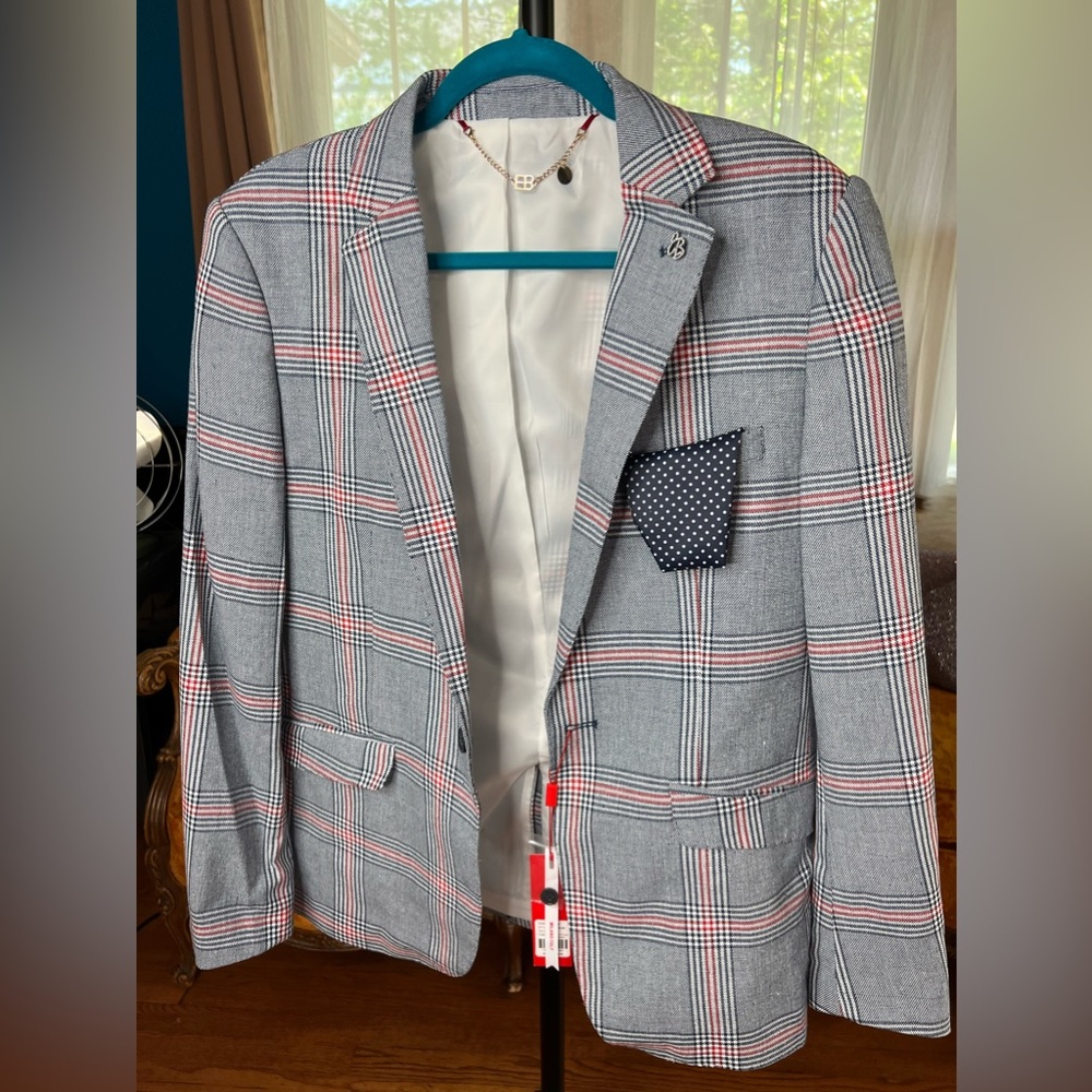 COPY - NWT incredible Elie Balleh Mens jacket Size M38/40